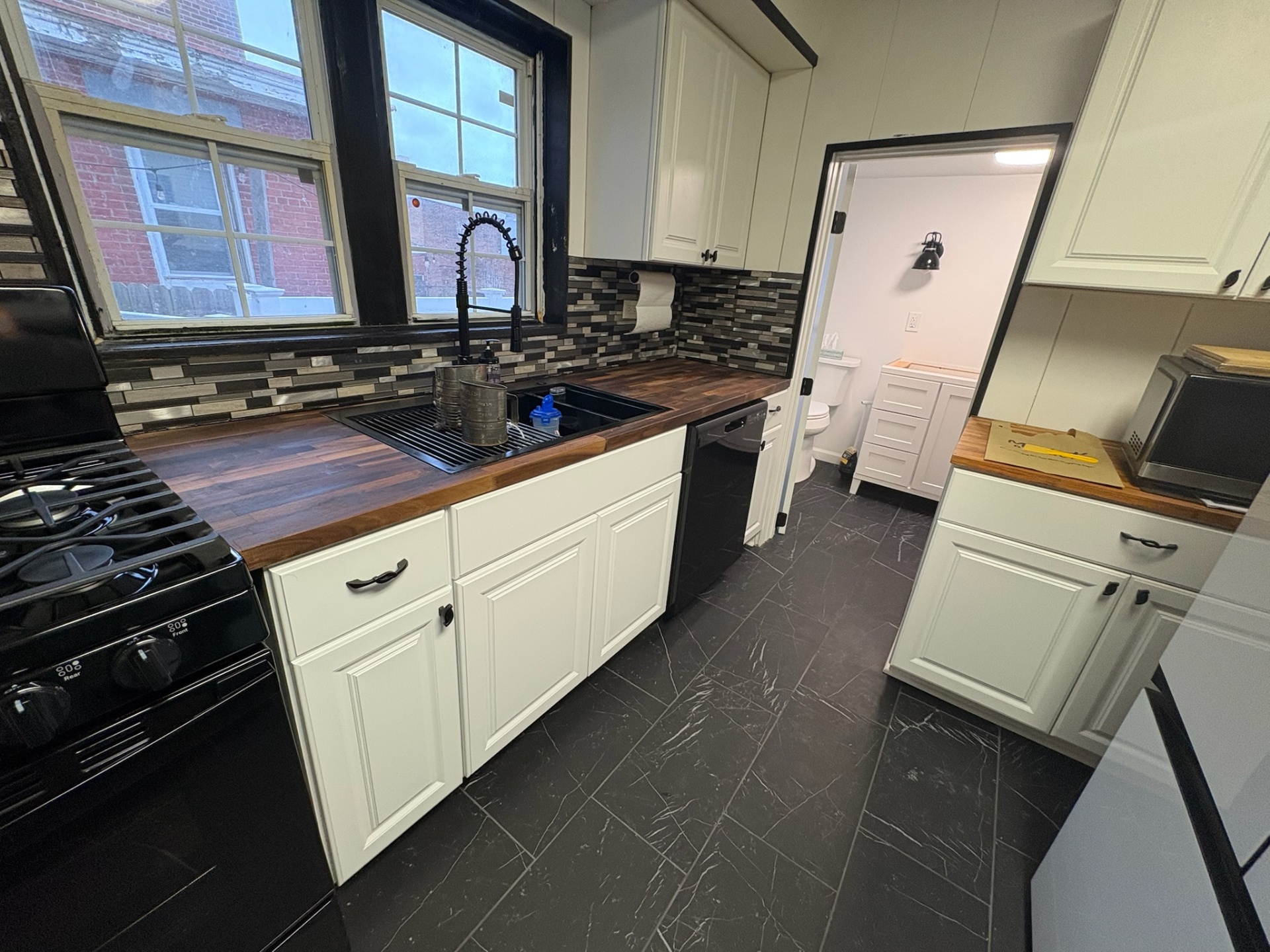 After — Finished kitchenette