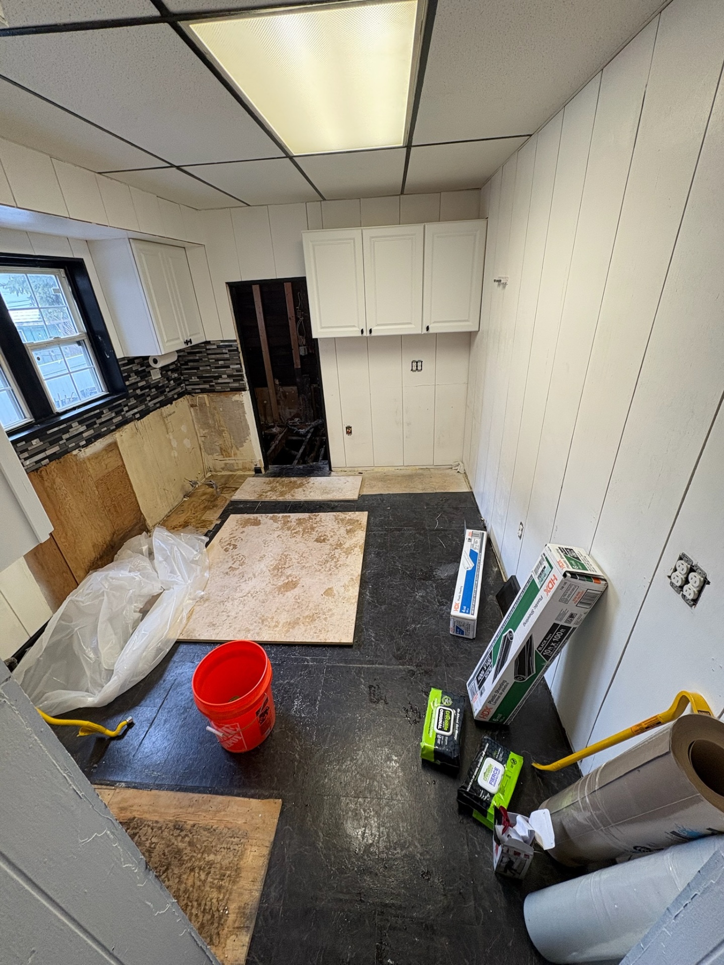 Before — Finished kitchenette