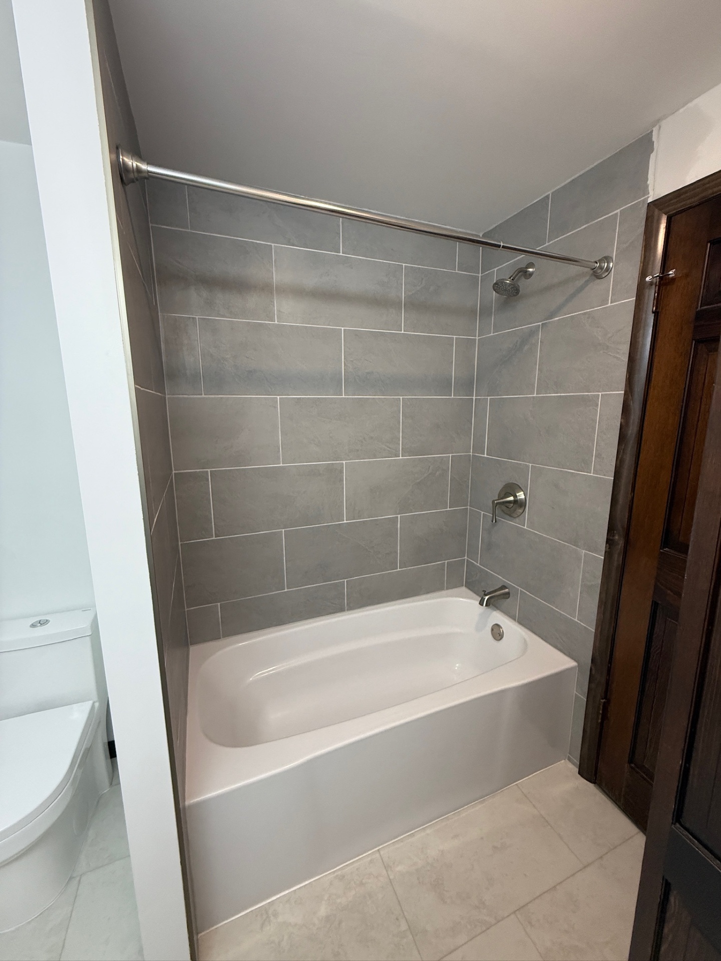 After — Finished bath view