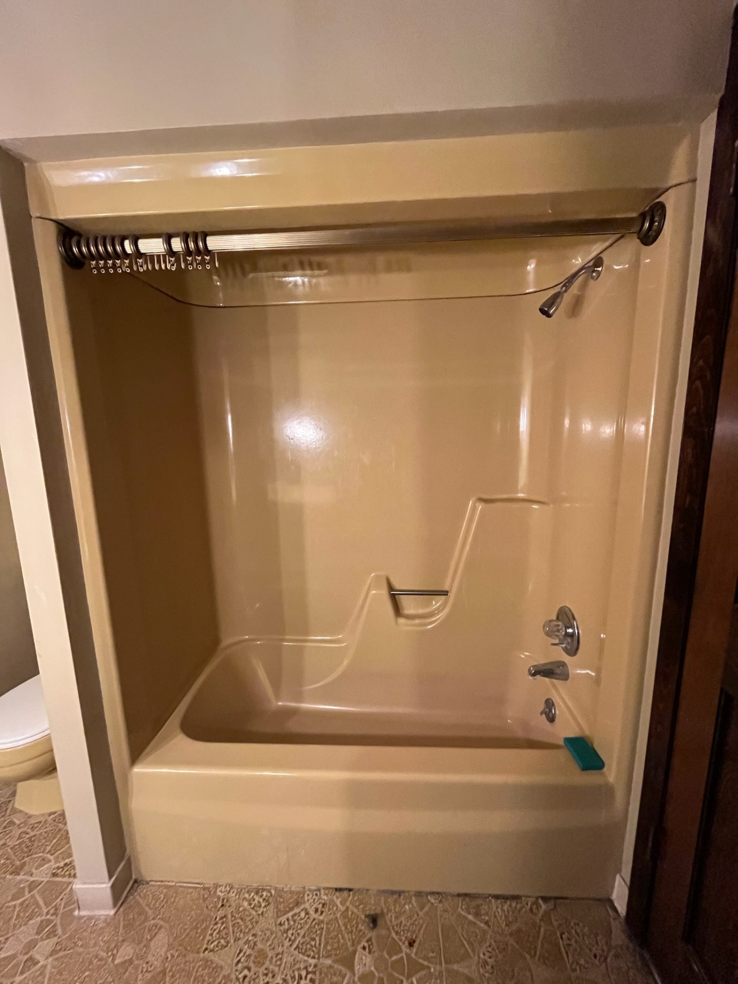 Before — Finished bath view