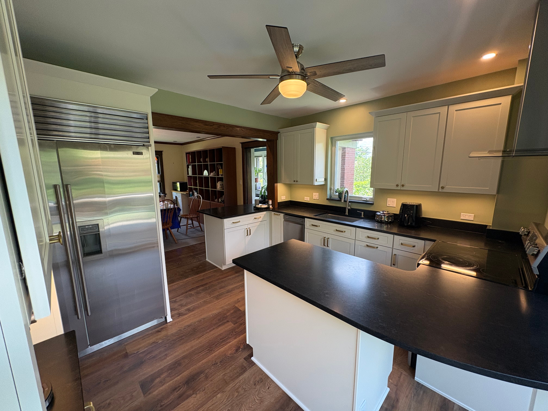 After — Refrigerator & entry